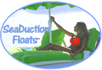 Seaduction Floats Floating Cabanas Logo