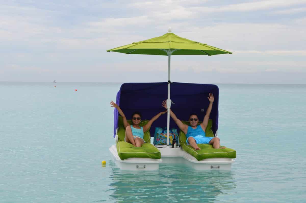 Enjoy the cool shade on a Seaduction Float